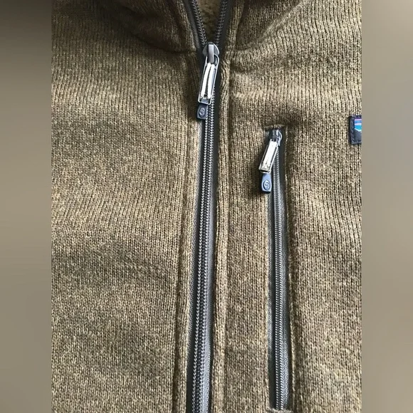 Patagonia Brown Heather Fleece Half Zip pull over